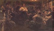 Ilya Repin Vechornisty Spain oil painting artist